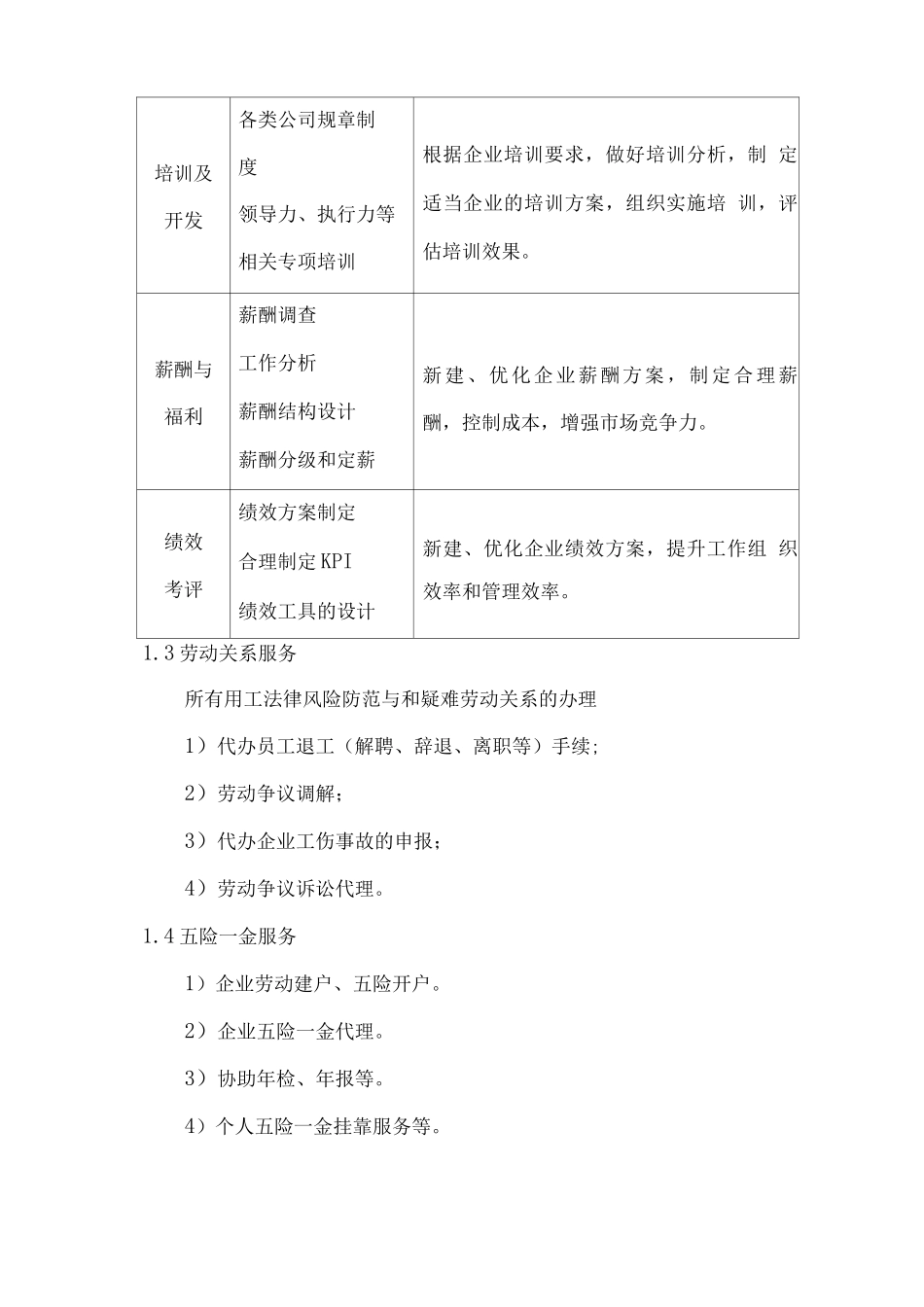 劳务派遣服务实施方案_第2页
