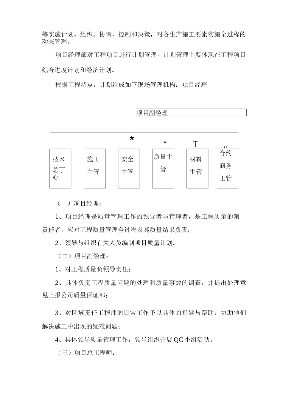 劳动力安排和材料投入计划及保证措施_第2页