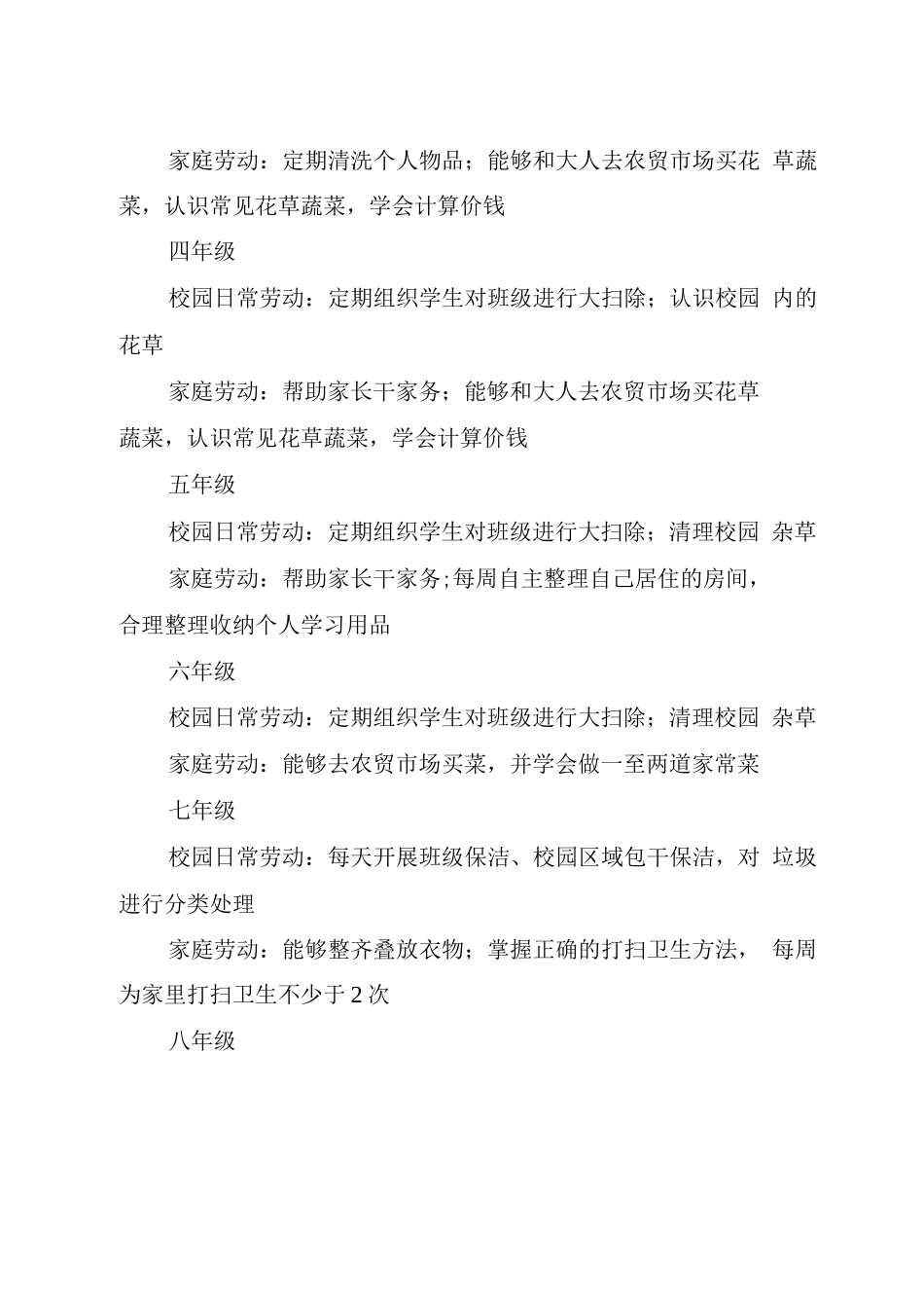 劳动教育方案_第2页