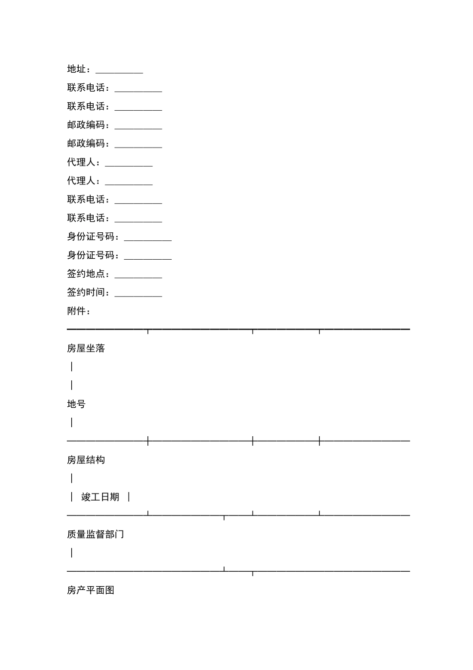 北京市外销商品房买卖契约_第3页