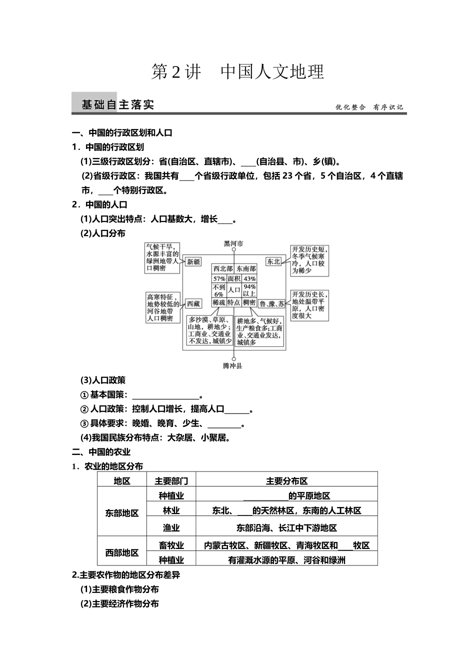 区域地理--第二章--第2讲_第2页