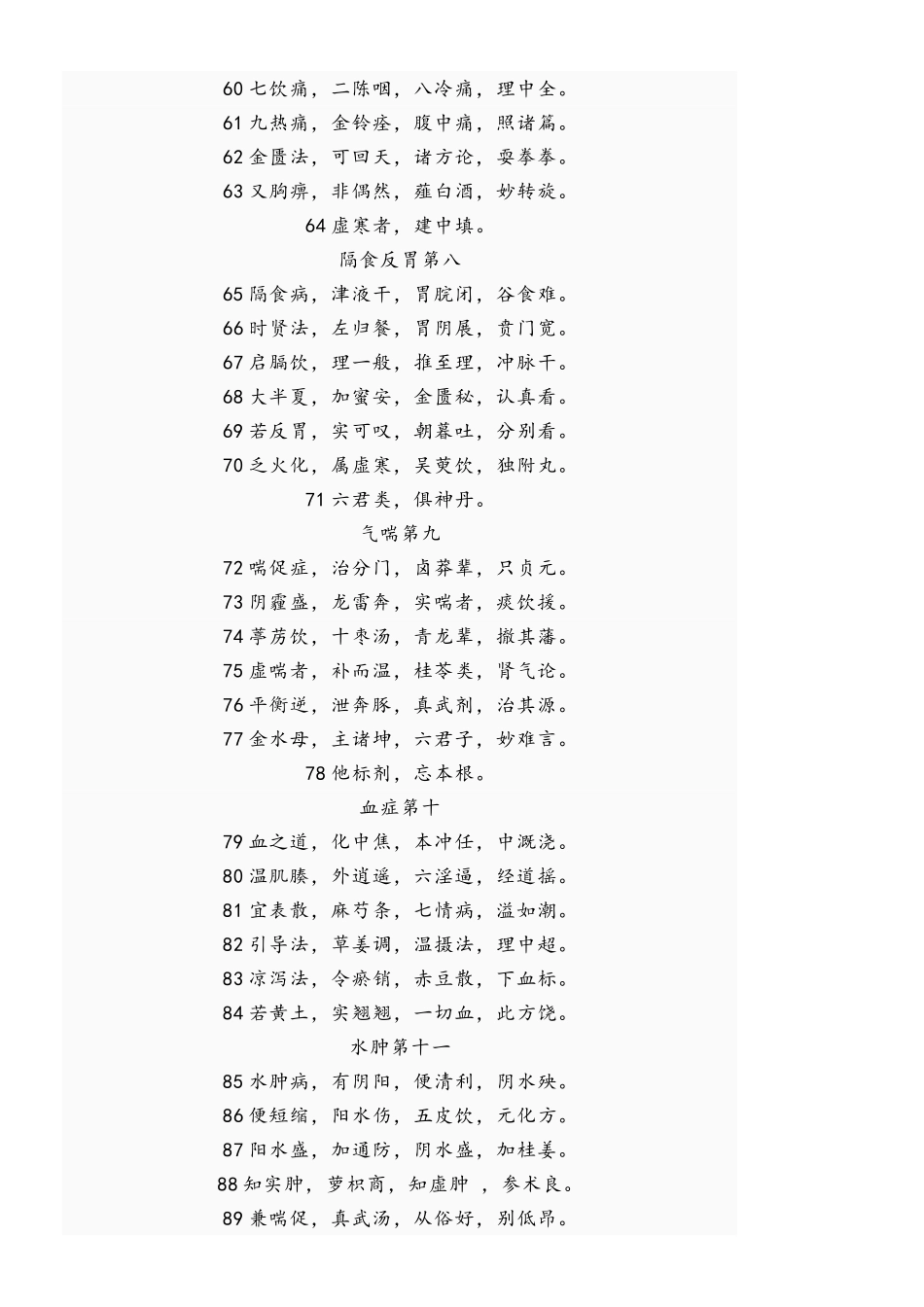 医学三字经打印背诵版_第3页