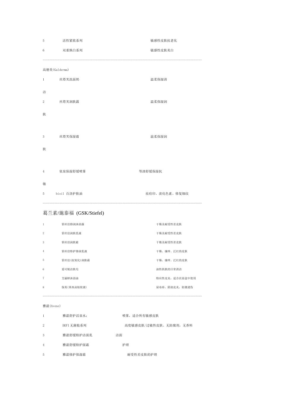 医学护肤品或药妆_第2页