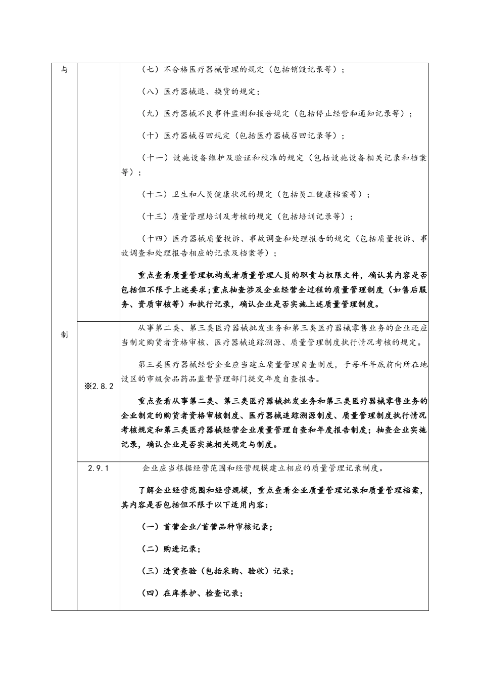 医疗器械质量管理规范现场指导原则_第3页