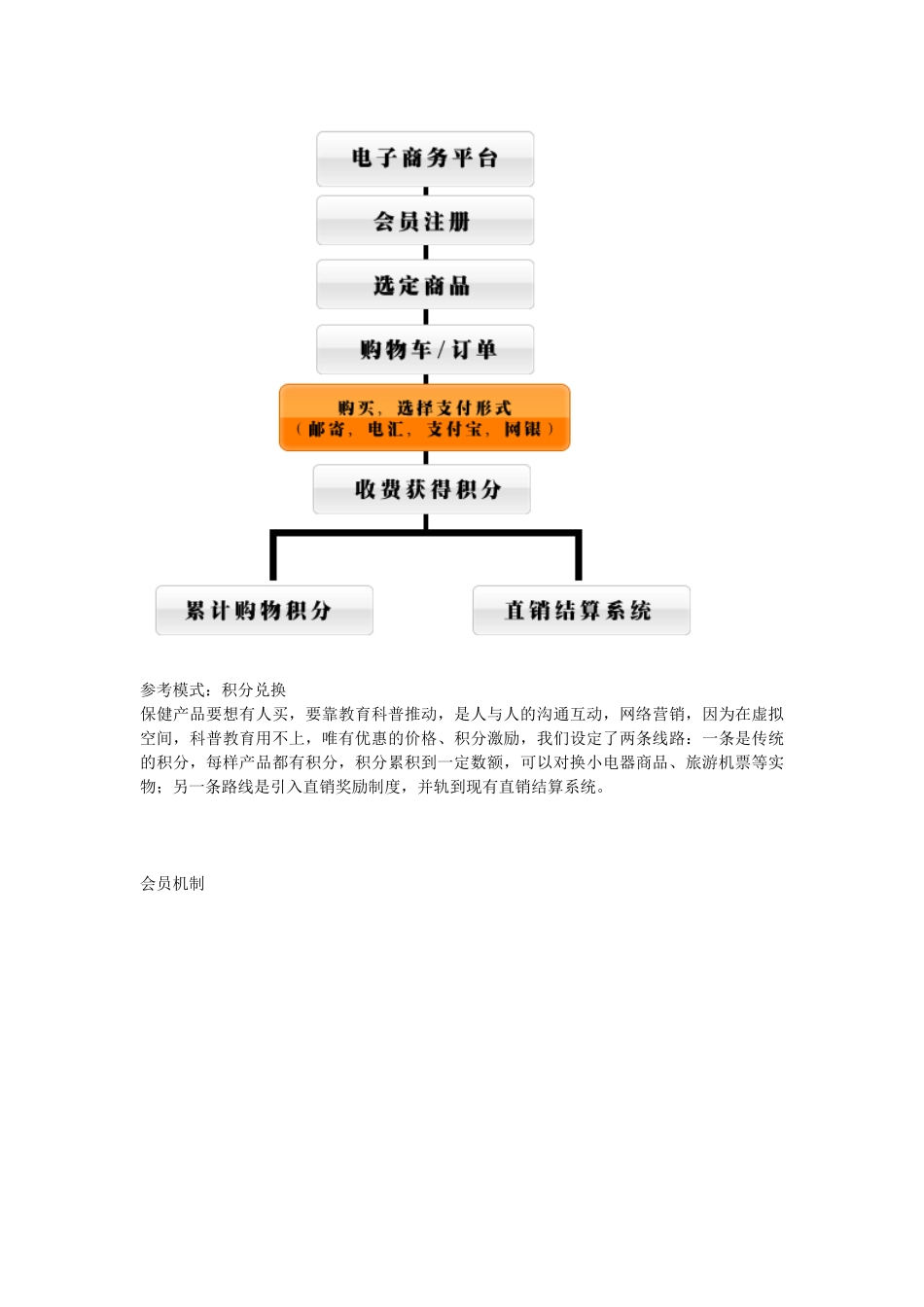 医疗或保健品机构电子商务平台策划大纲_第3页