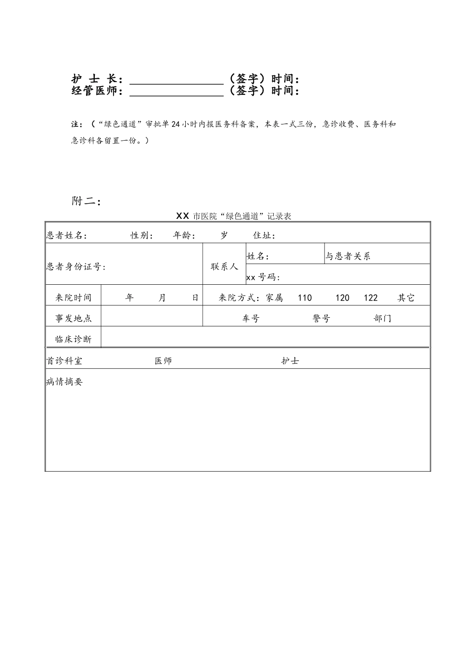 医院医疗急救绿色通道管理制度_第3页