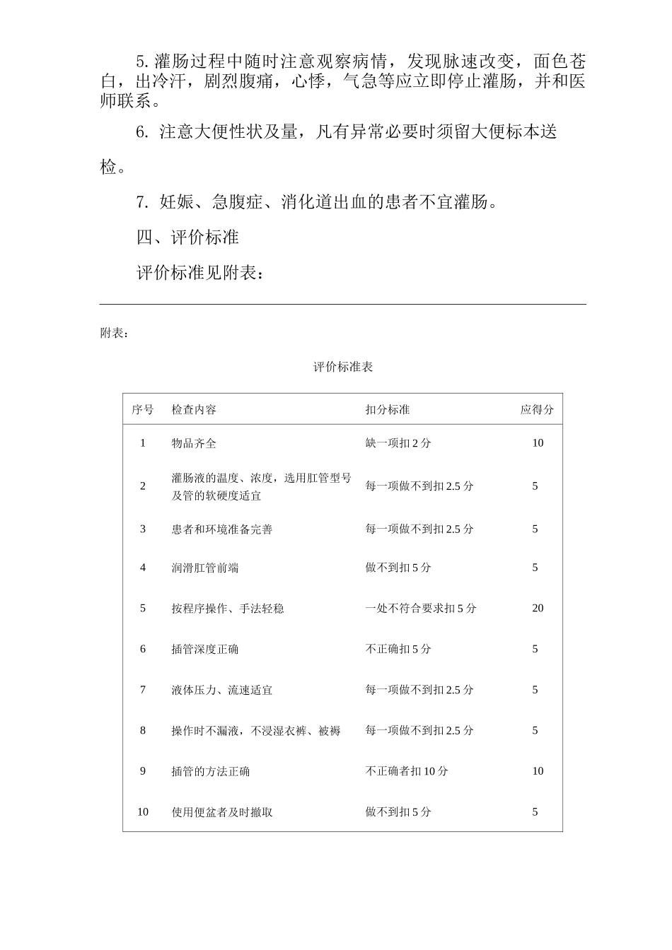 医院大量不保留灌肠实施标准_第3页