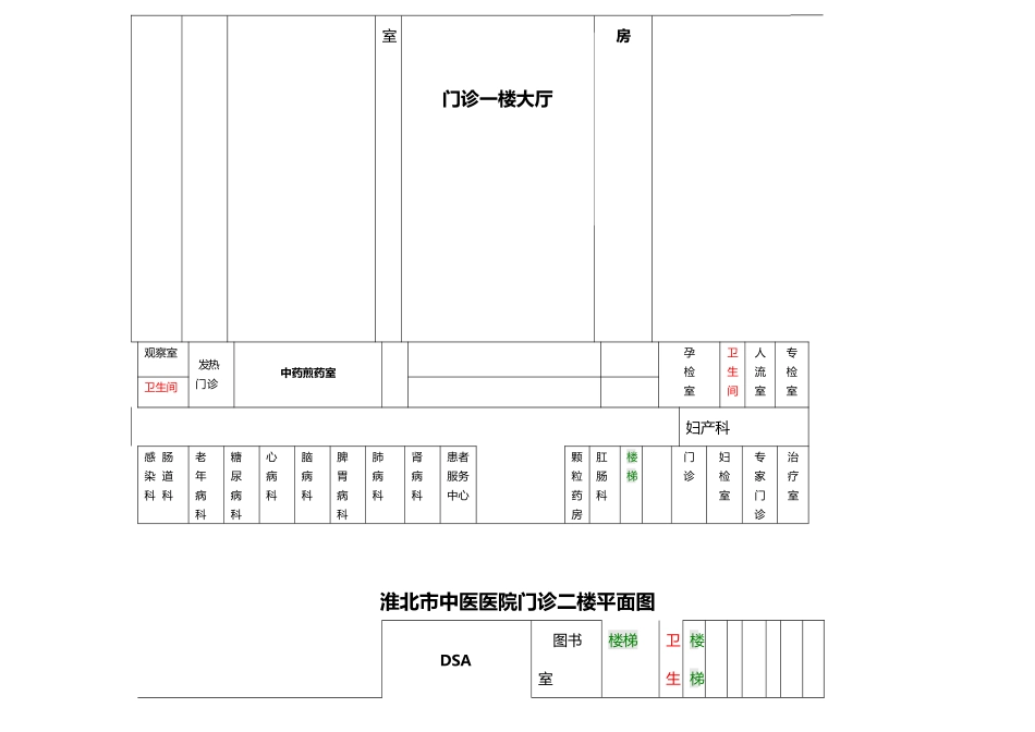 医院门诊平面图_第3页