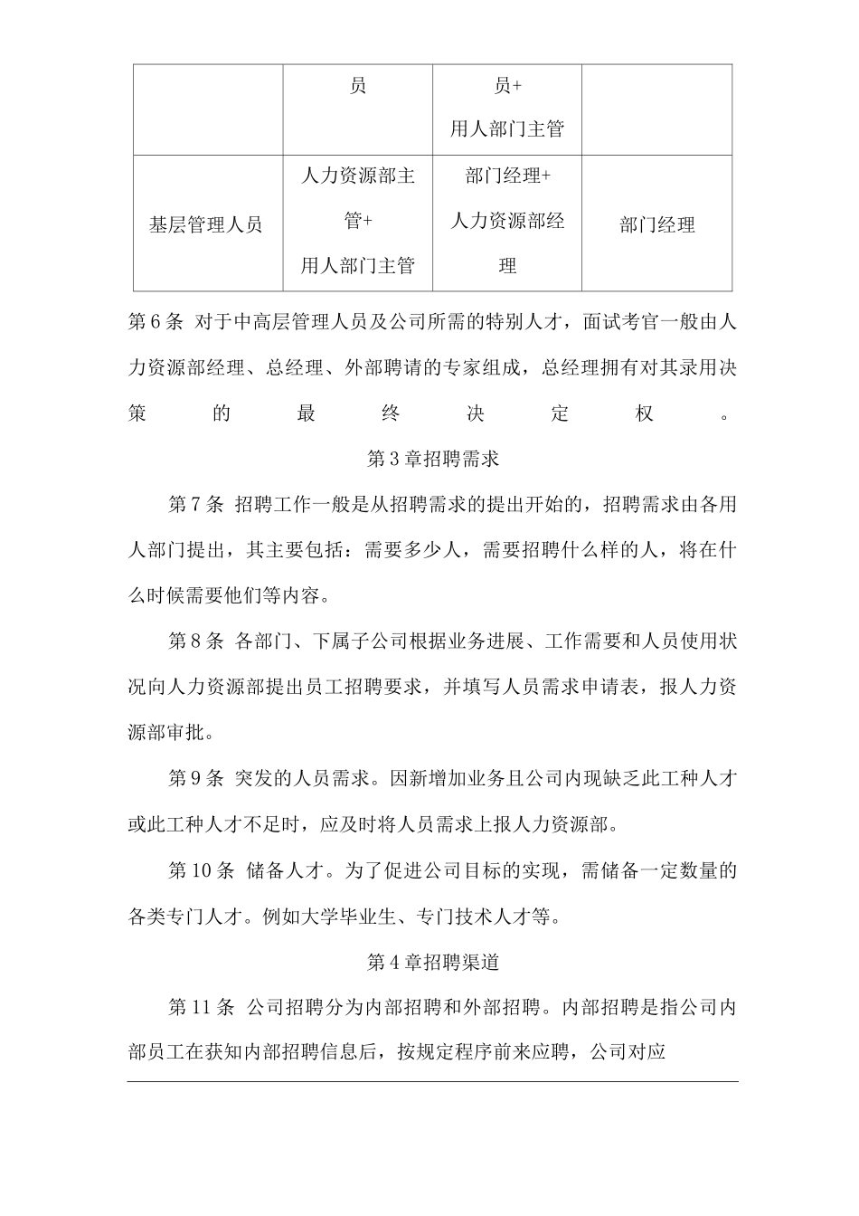 单位公司企业招聘制度_第2页