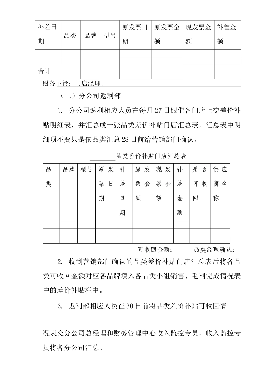 单位公司企业消费者补差操作规范_第3页