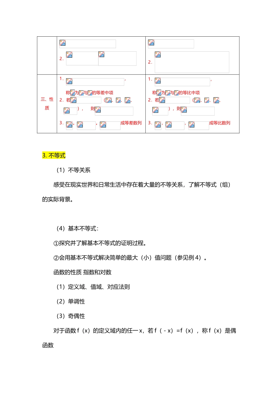 单招数学重要公式_第3页