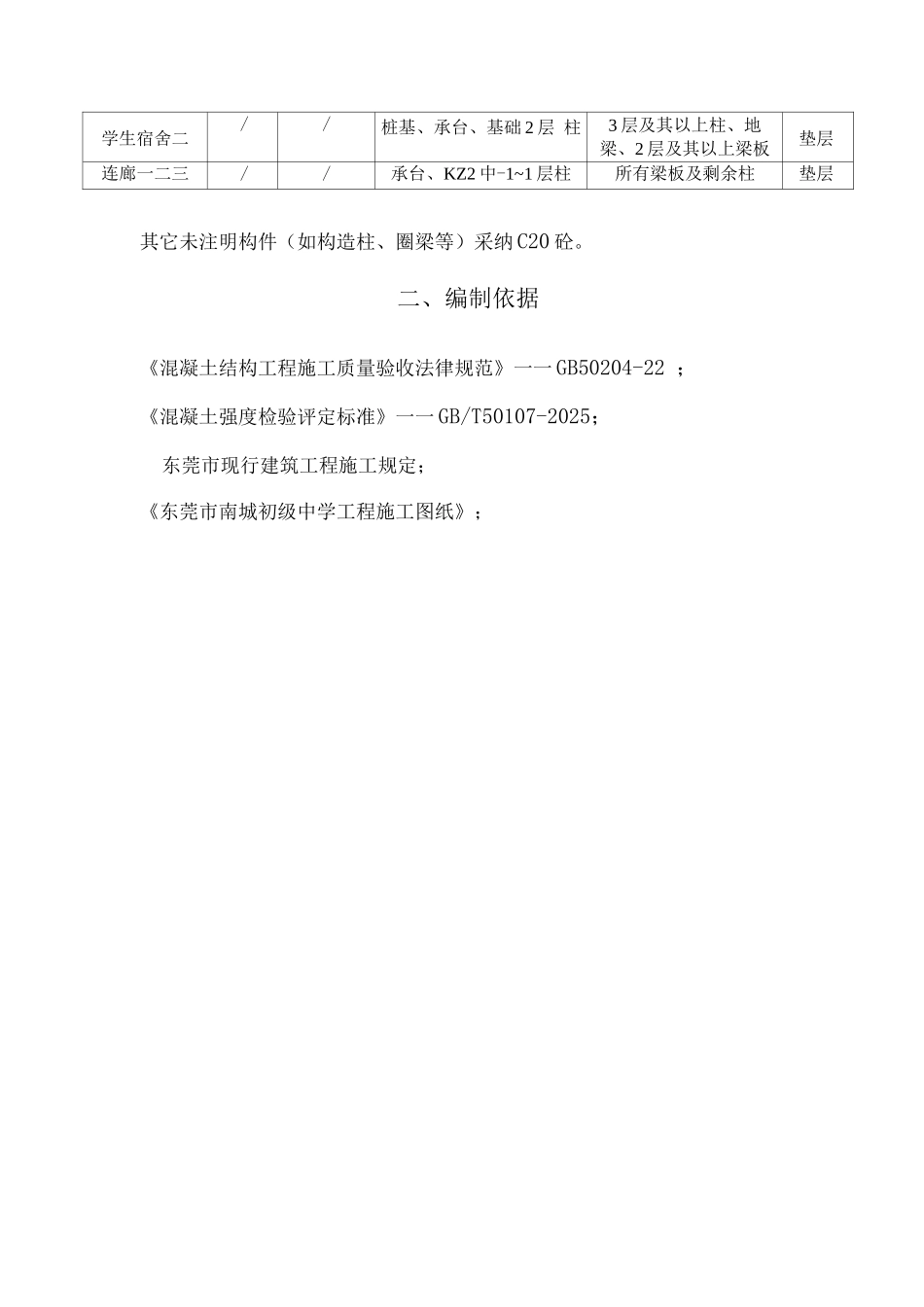 南中同条件养护试块留置施工方案_第3页