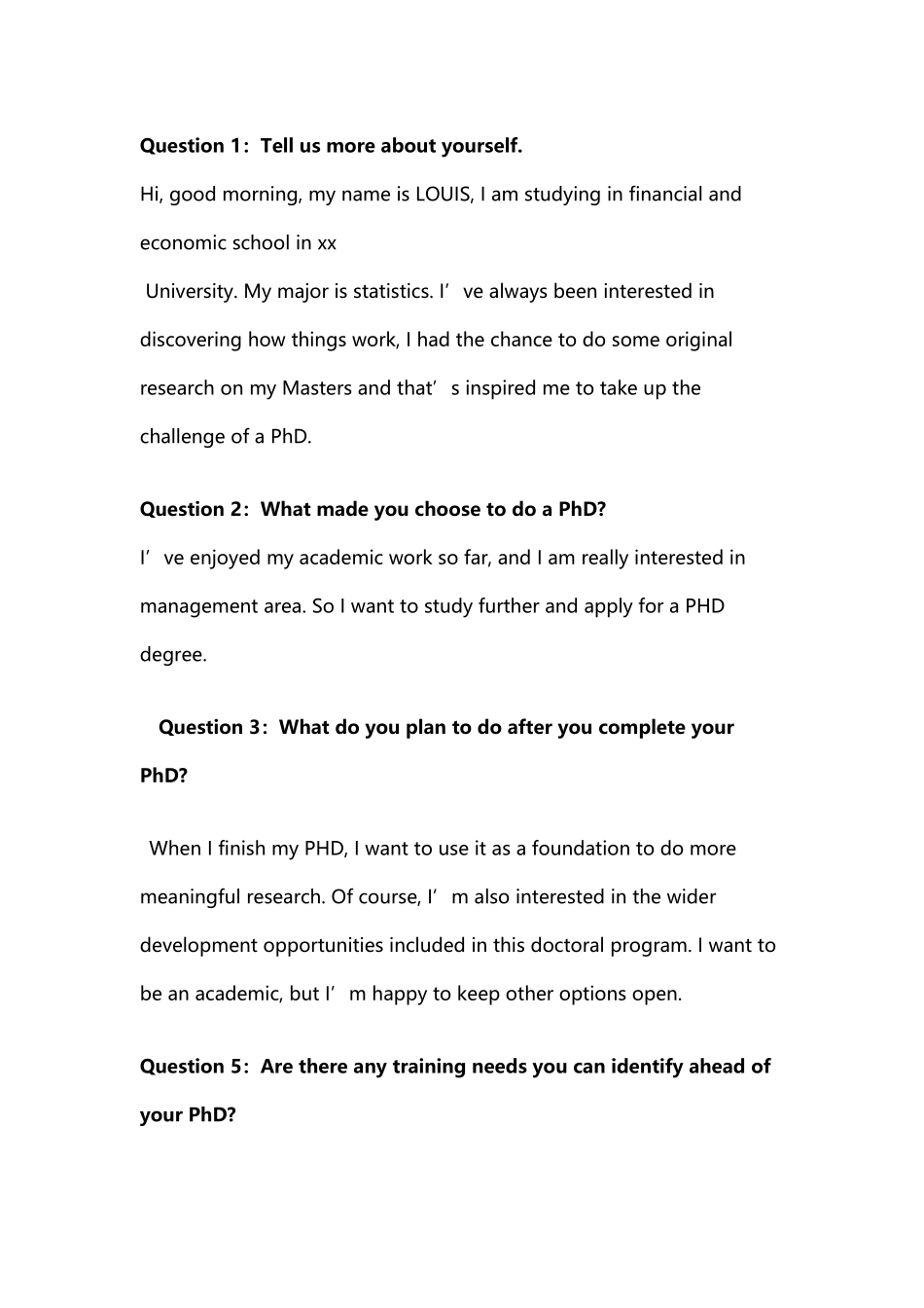 博士面试准备_第2页