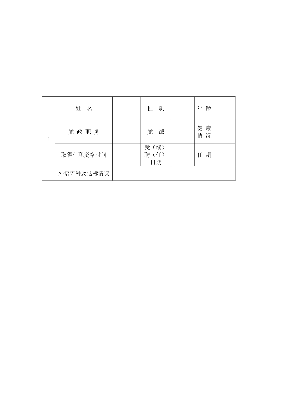 卫生专业技术人员年度考核表 _第2页