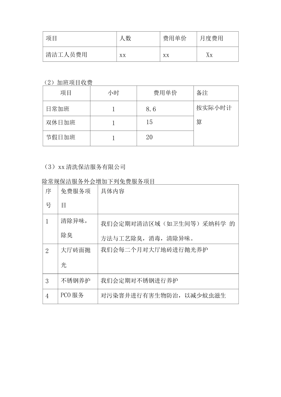 厂区保洁服务费报价计算依据明细_第3页
