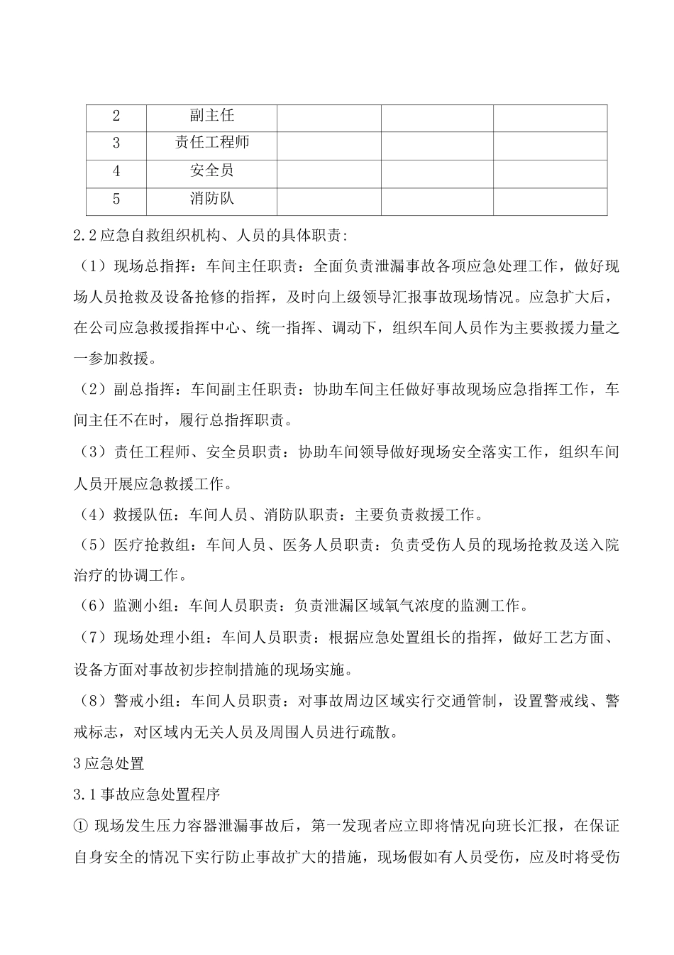 压力容器事故现场处置方案_第2页