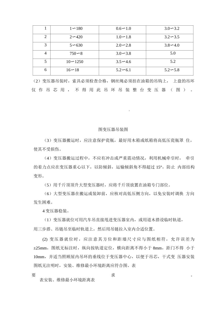 变压器箱式变电所安装工艺_第3页