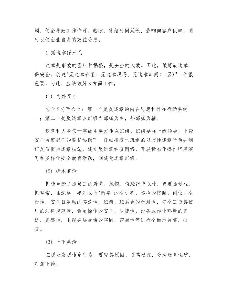 变电站安全生产的七抓七保_第3页