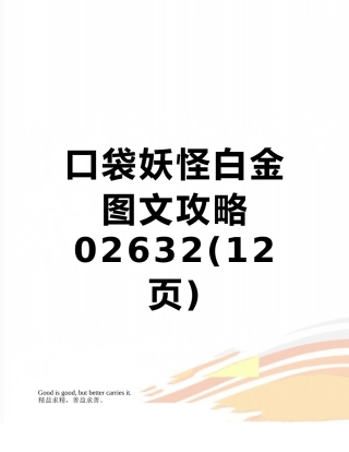 口袋妖怪白金图文攻略02632