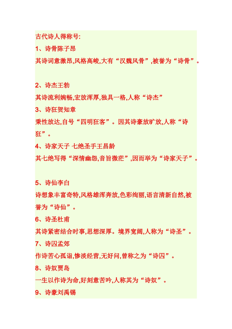 古代诗人的称号_第1页