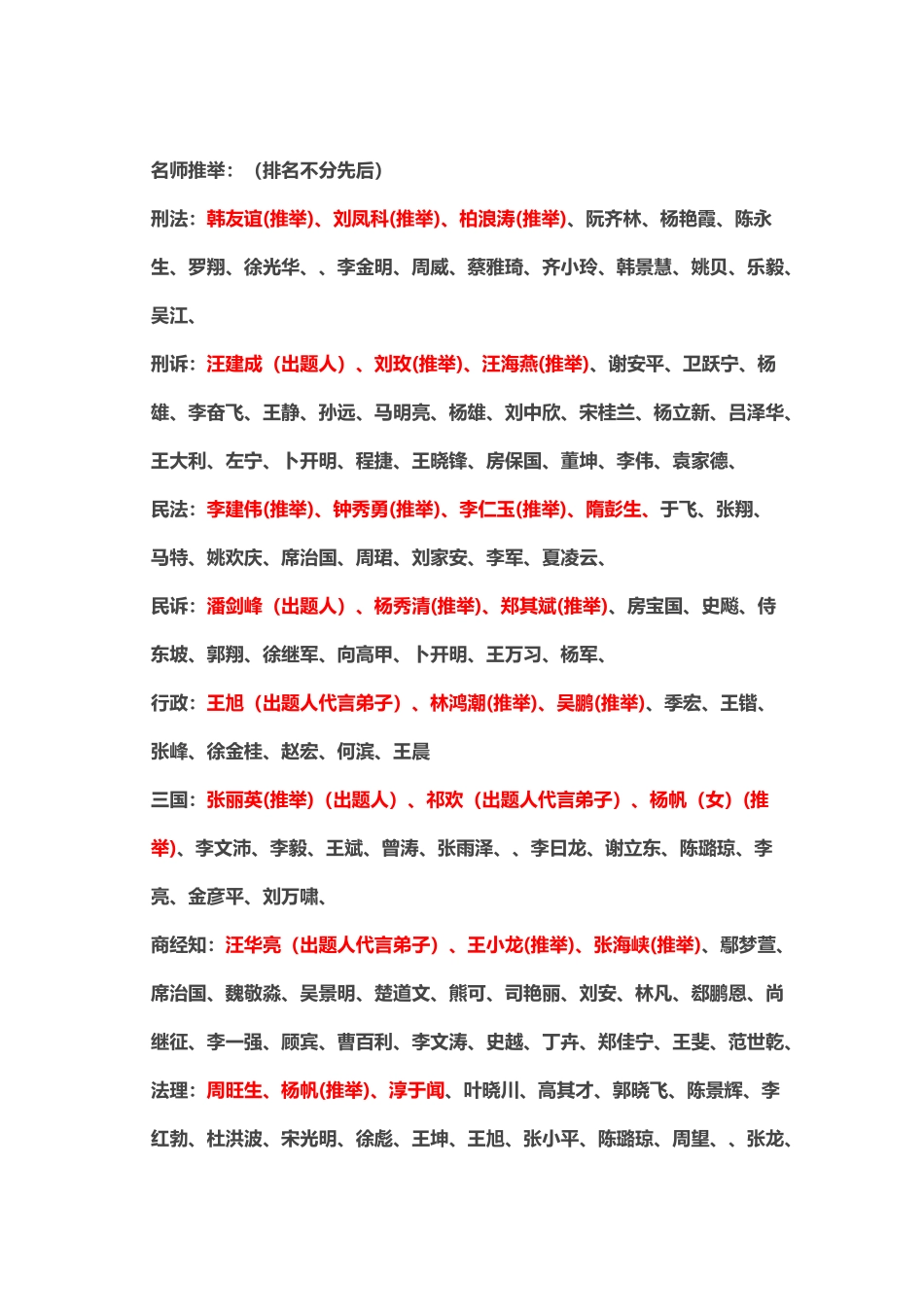 司考名师推荐_第2页