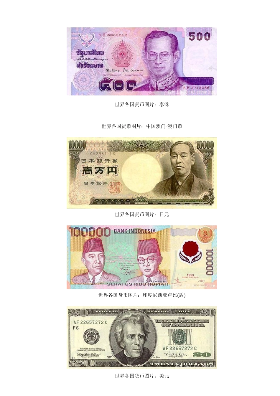 各国货币图片大全_第2页