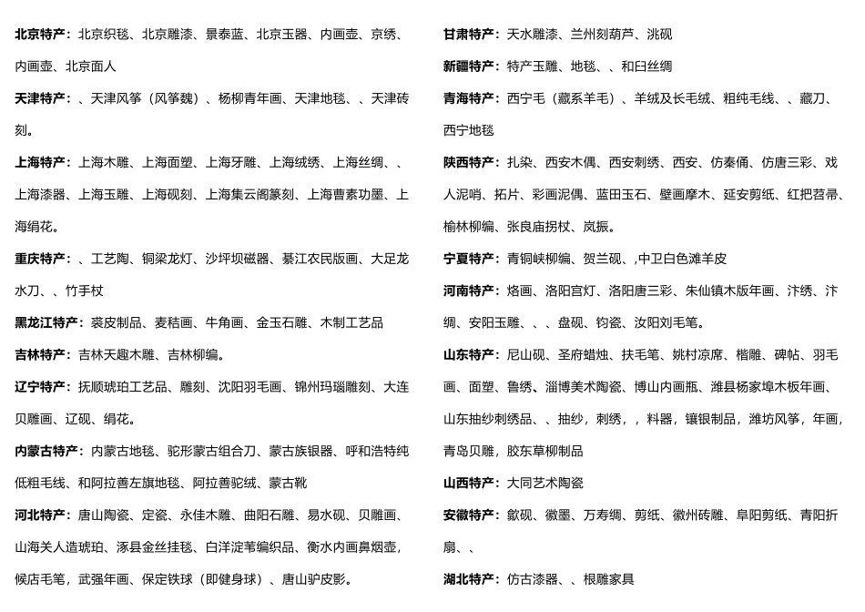 各地民俗手工艺品大汇总_第2页