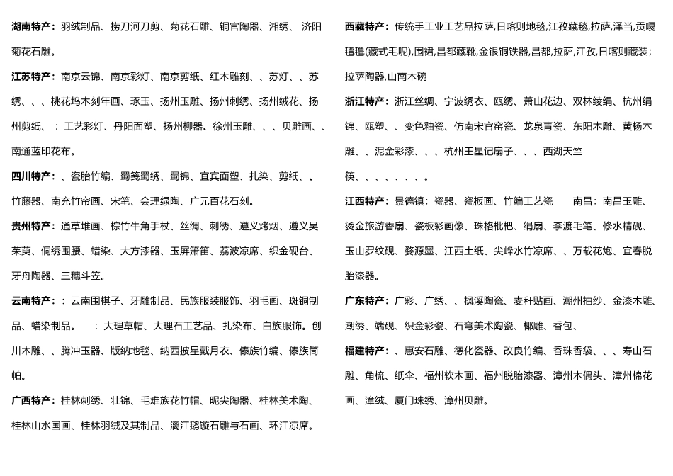 各地民俗手工艺品大汇总_第3页