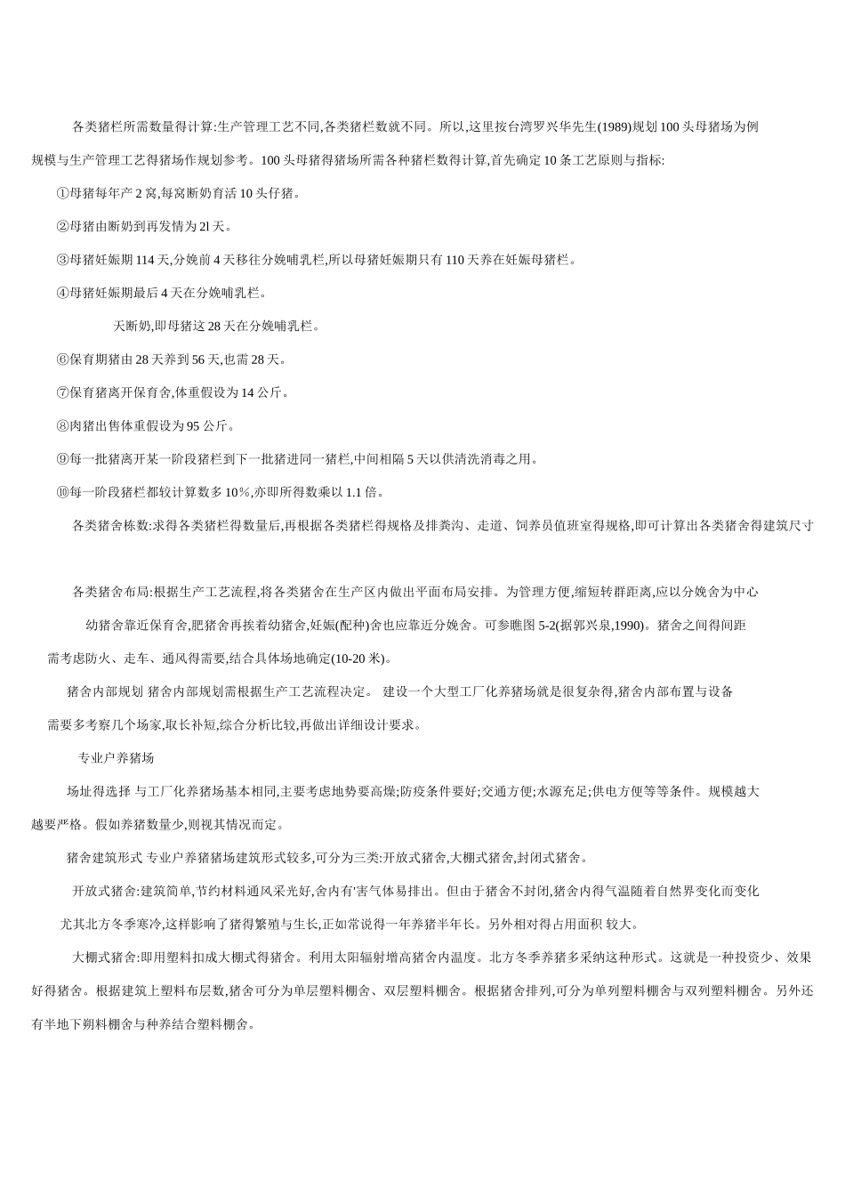 各种养猪场的规划与建设._第2页