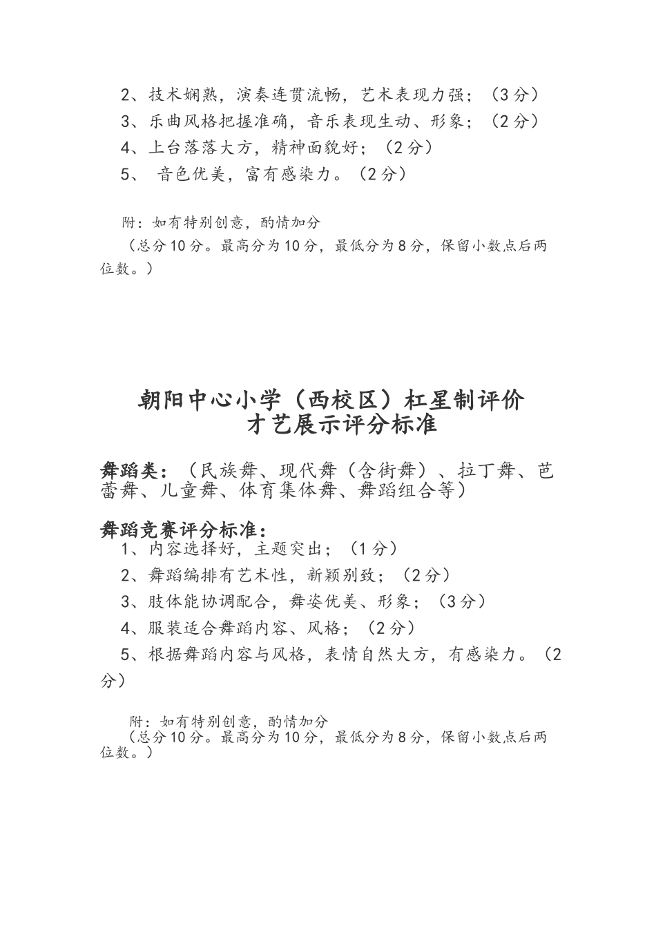各种才艺展示评分标准_第2页