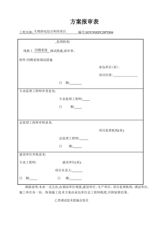 同期系统调试措施