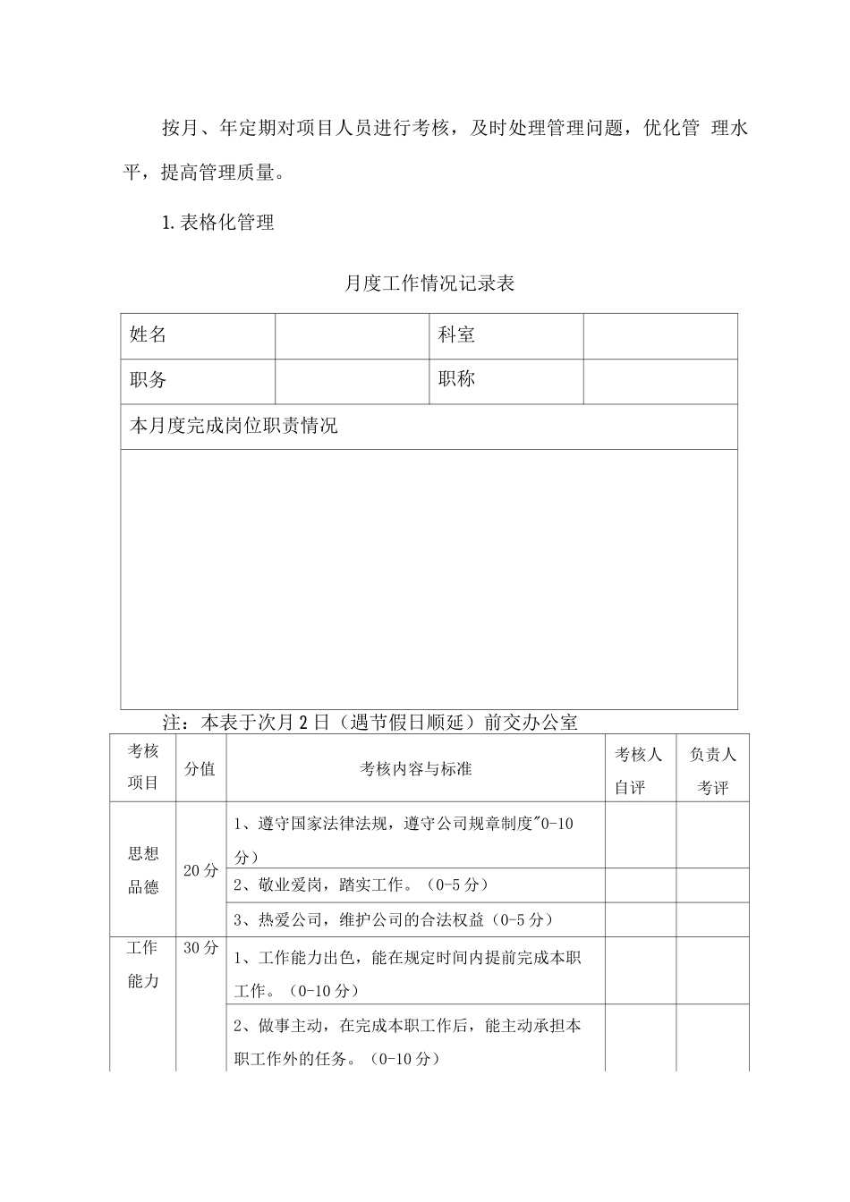 员工培训及考核办法_第2页