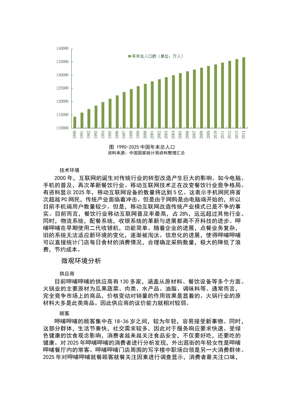 呷哺PEST营销环境分析—呷哺呷哺营销策略探讨_第3页