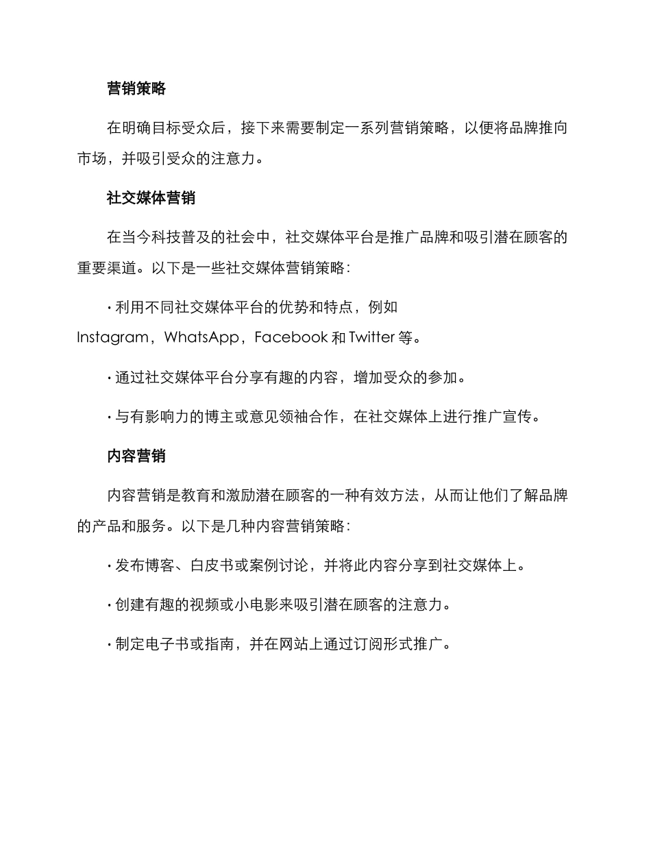 品牌营销推广方案_第2页