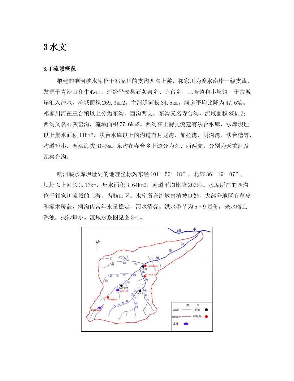 响河峡水库水文_第1页
