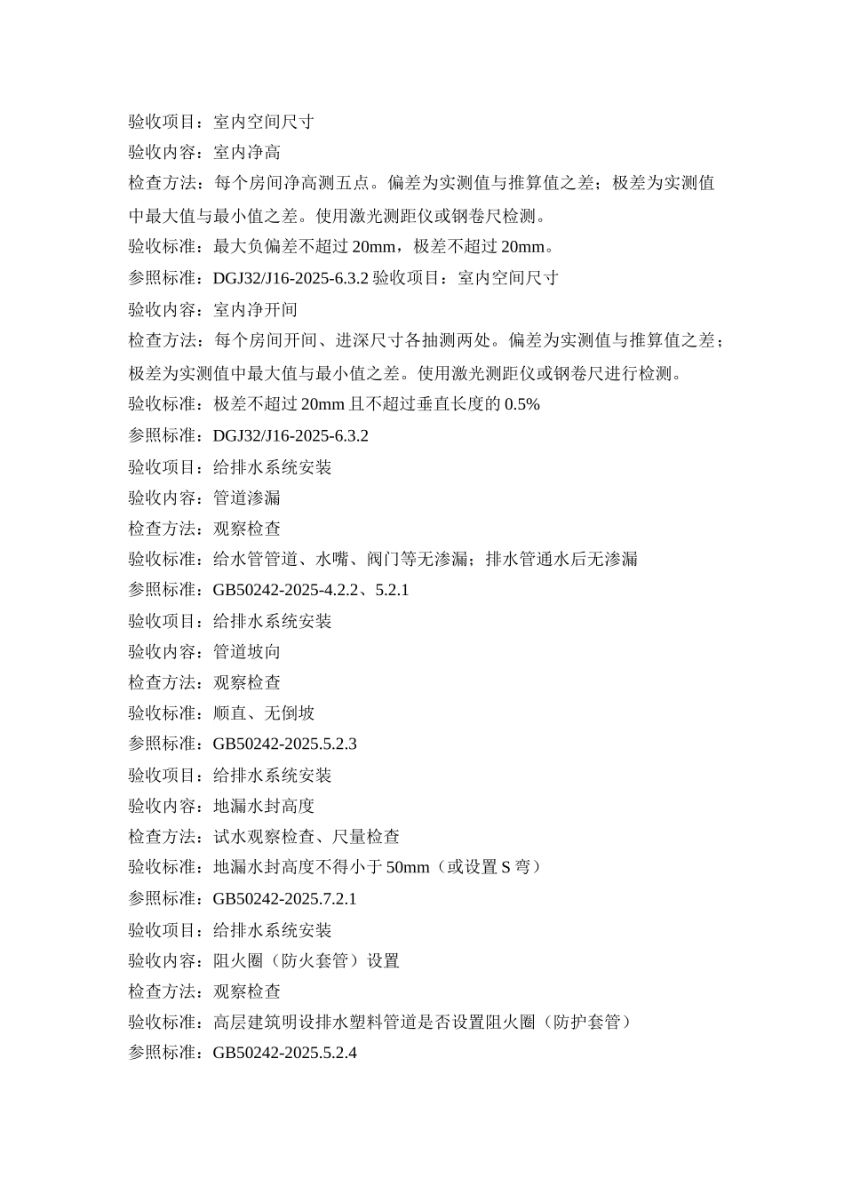 商品房验房标准_第3页