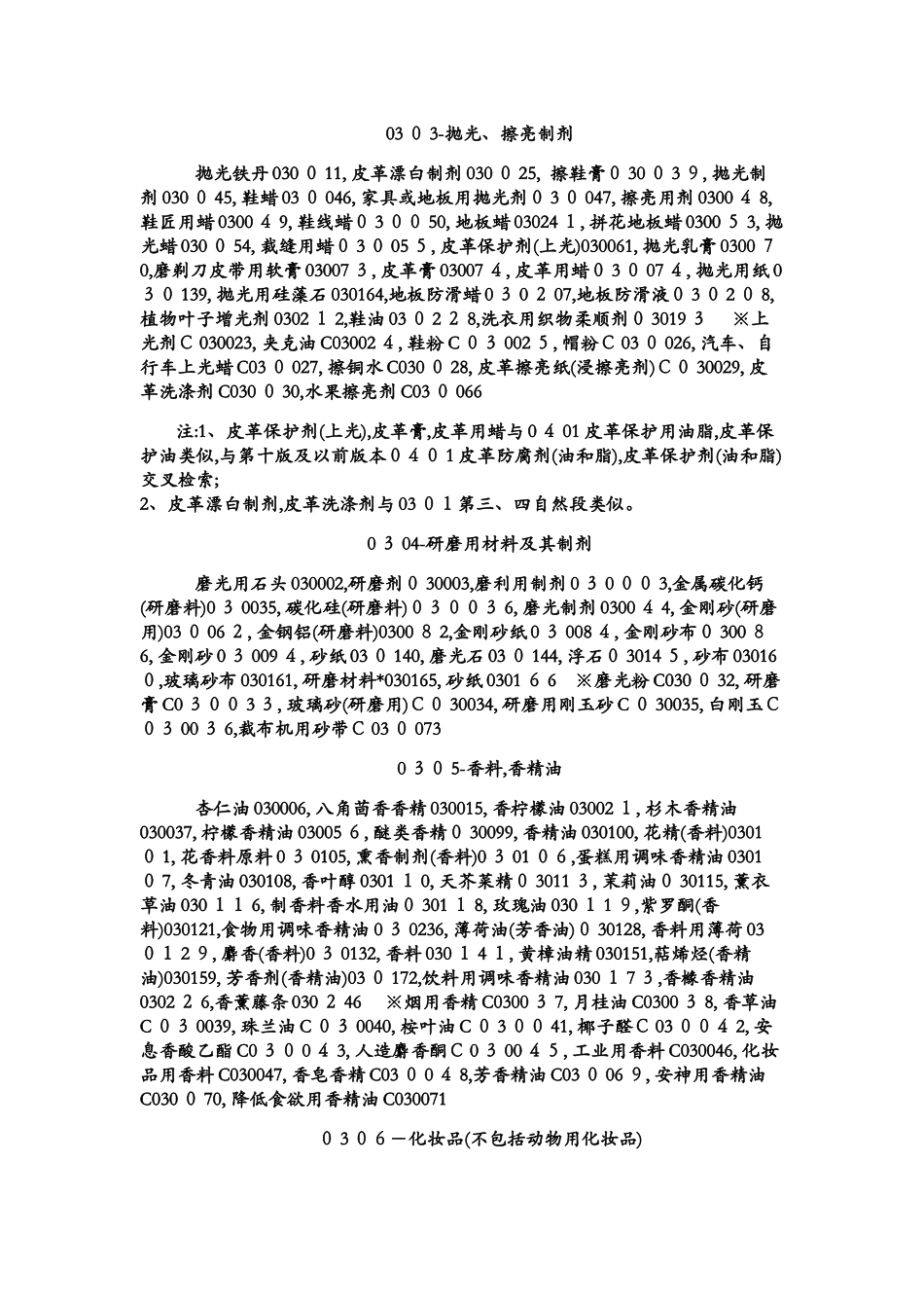 商标分类第3类_第3页