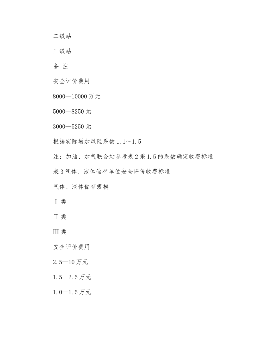 四川出台安全评价收费标准_第3页