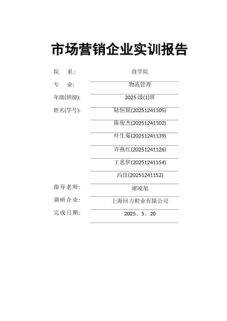 回力营销策划书