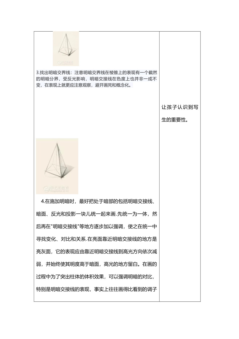 四面锥体素描教案_第3页