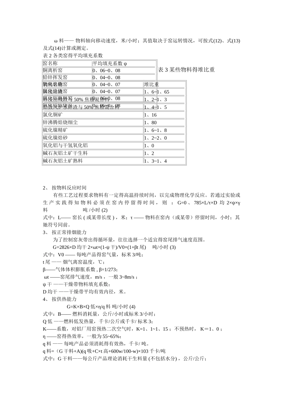 回转窑设计方案手册_第2页