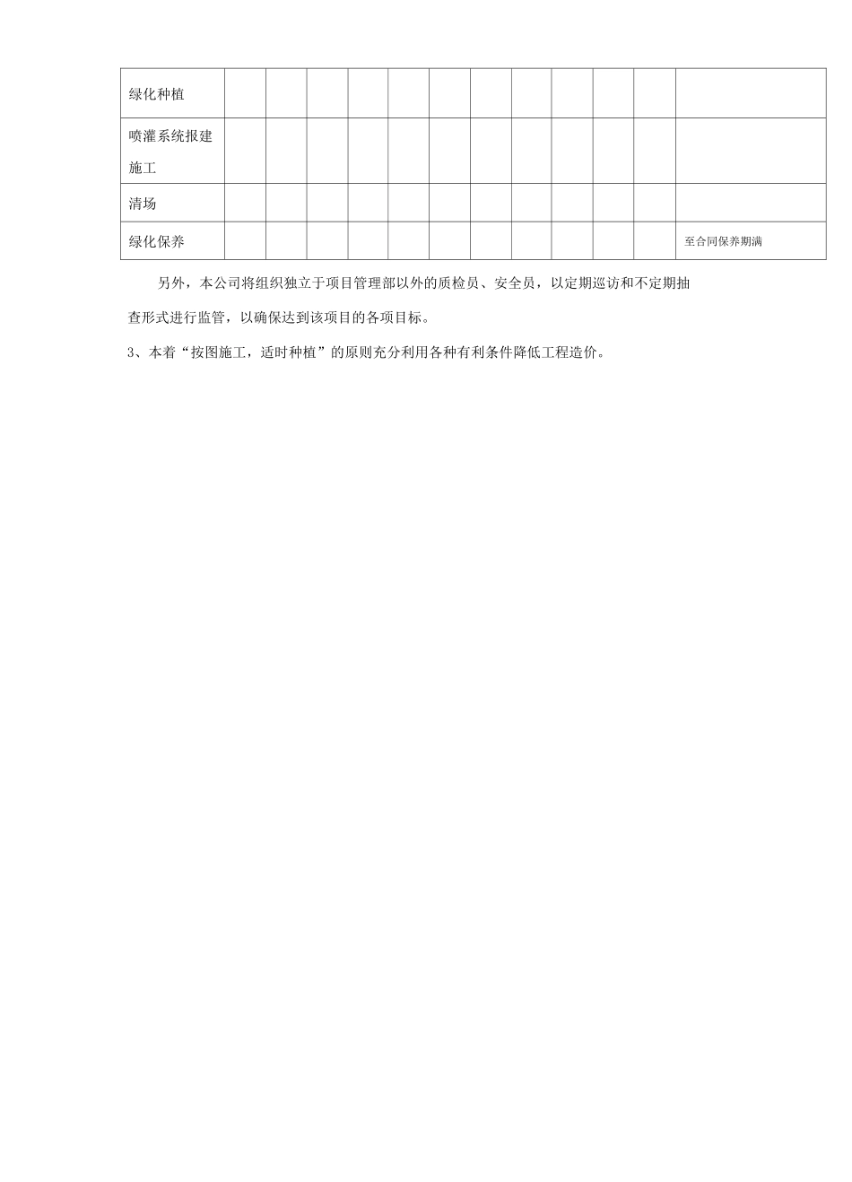园林景观工程施工组织设计_第3页