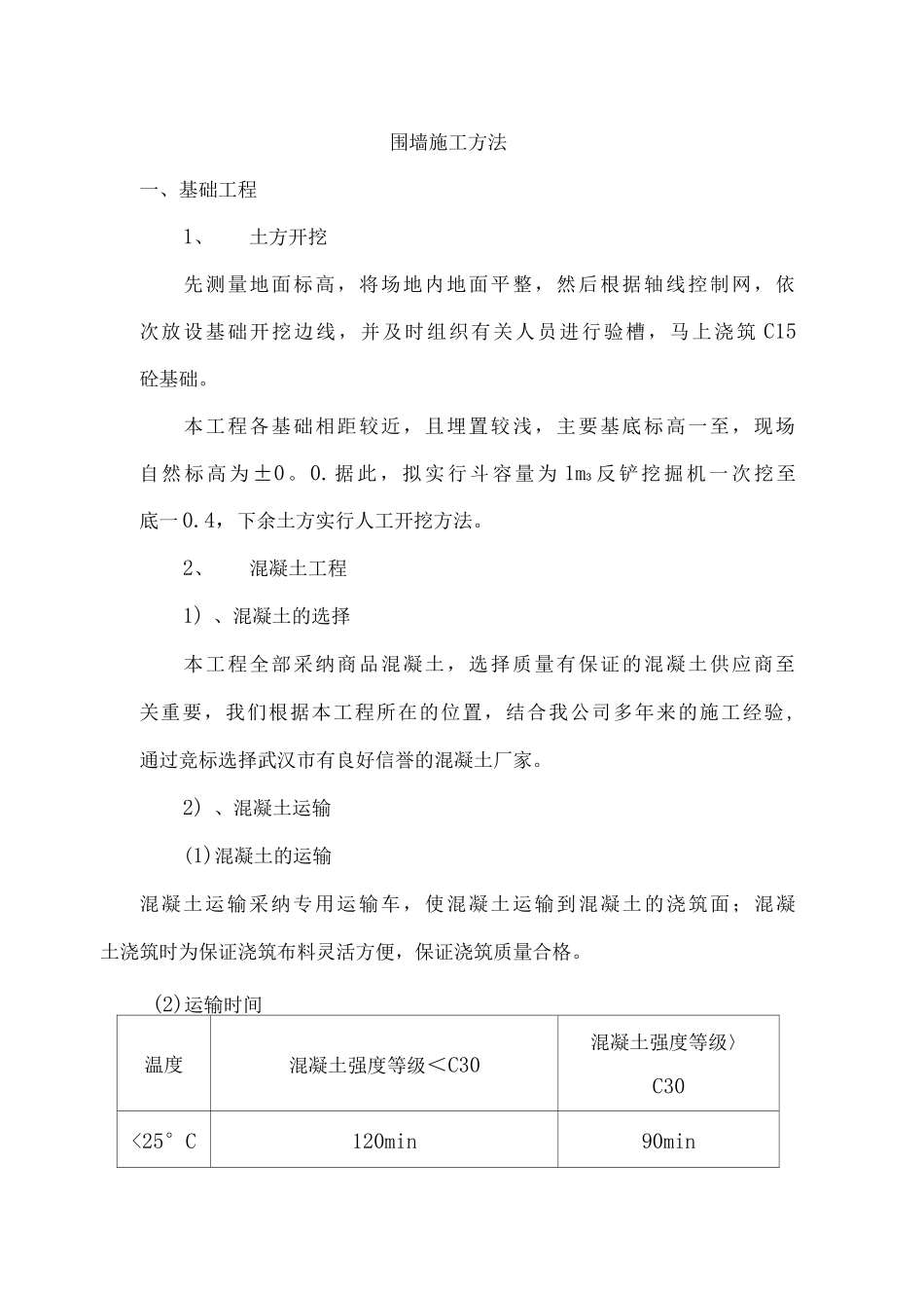 围墙施工方法_第1页