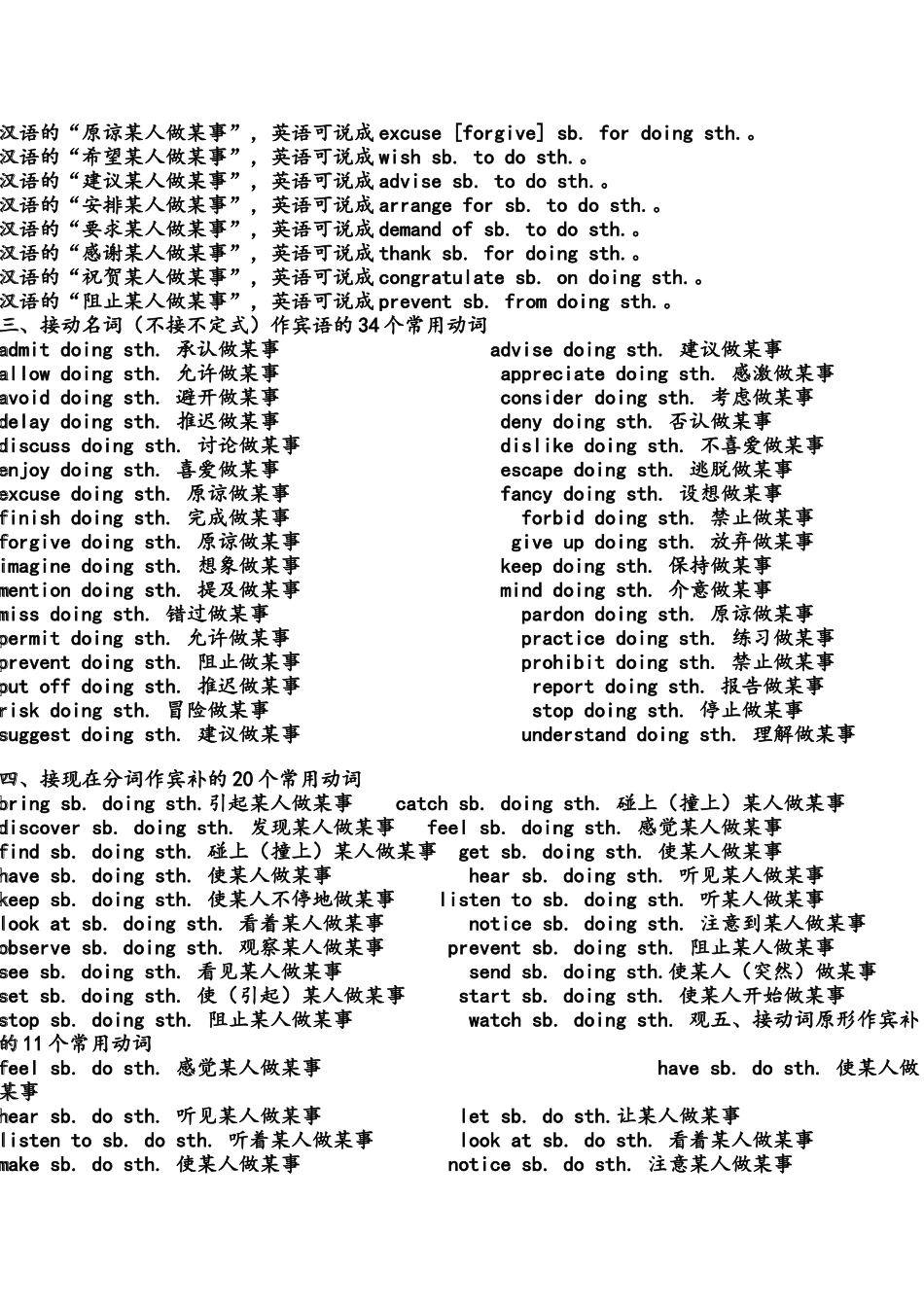固定搭配词组_第3页