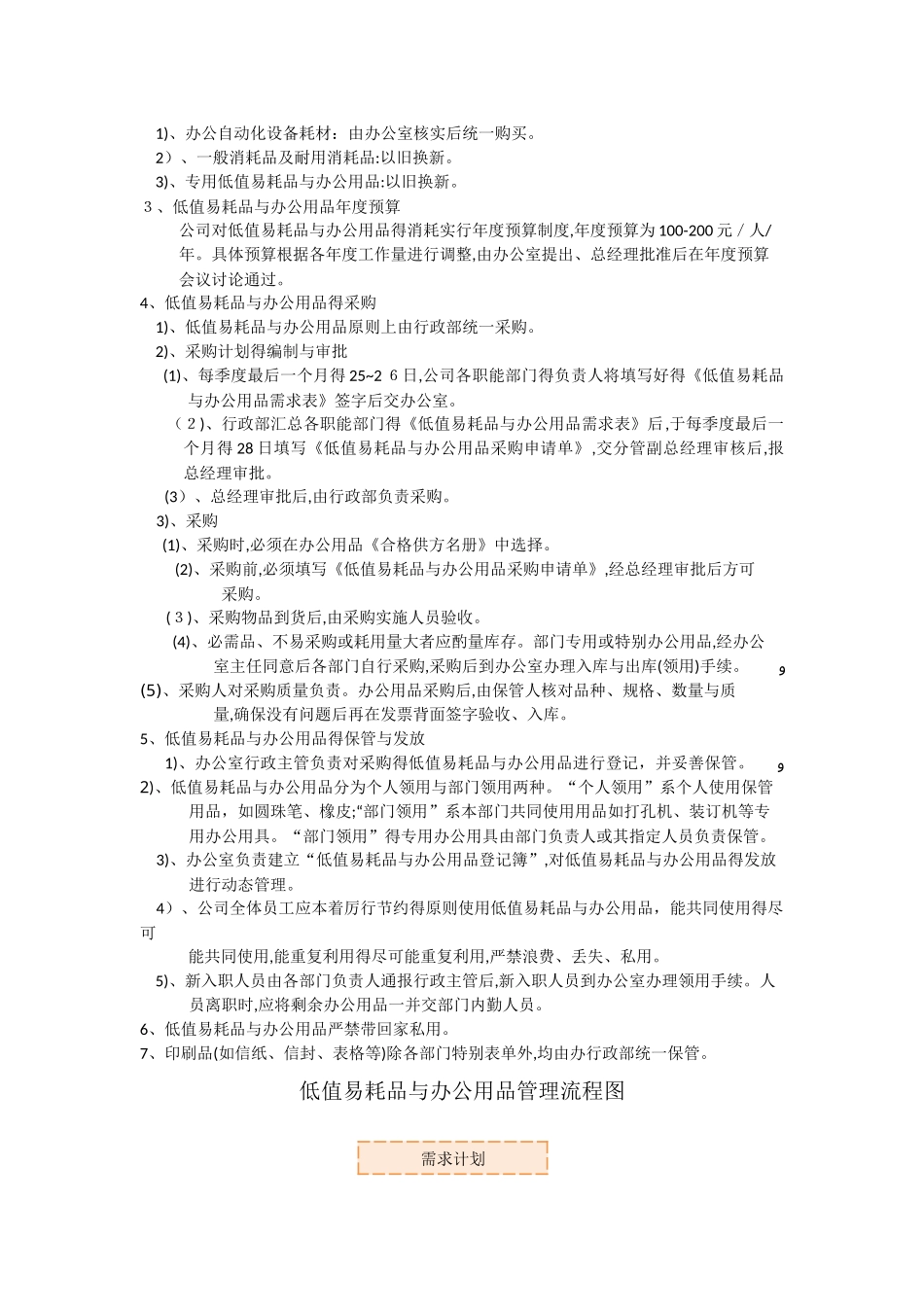 固定资产及低值易耗品管理制度_第3页