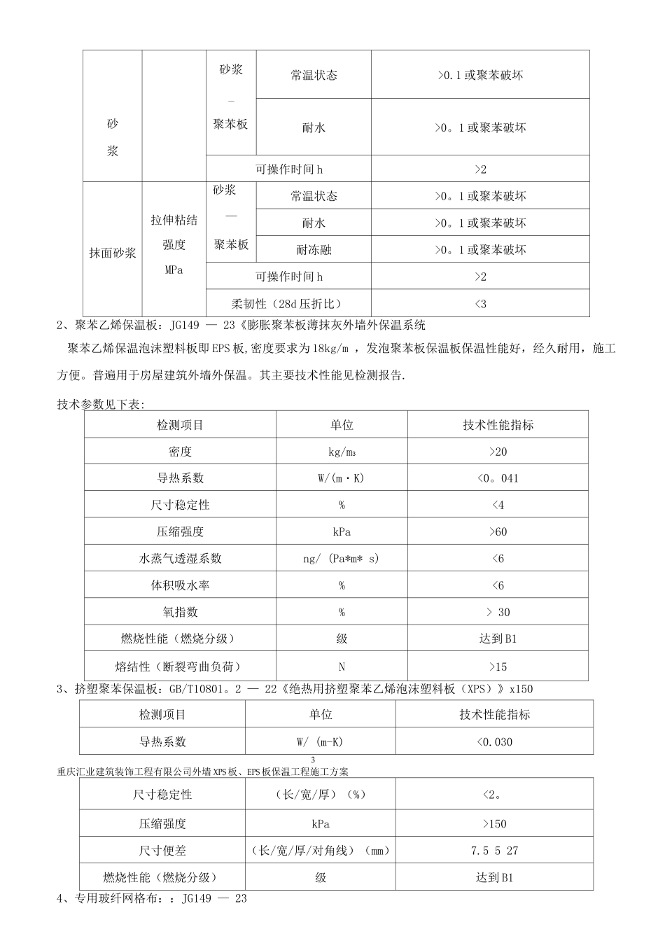 国盛EPSXPS板保温施工方案_第3页