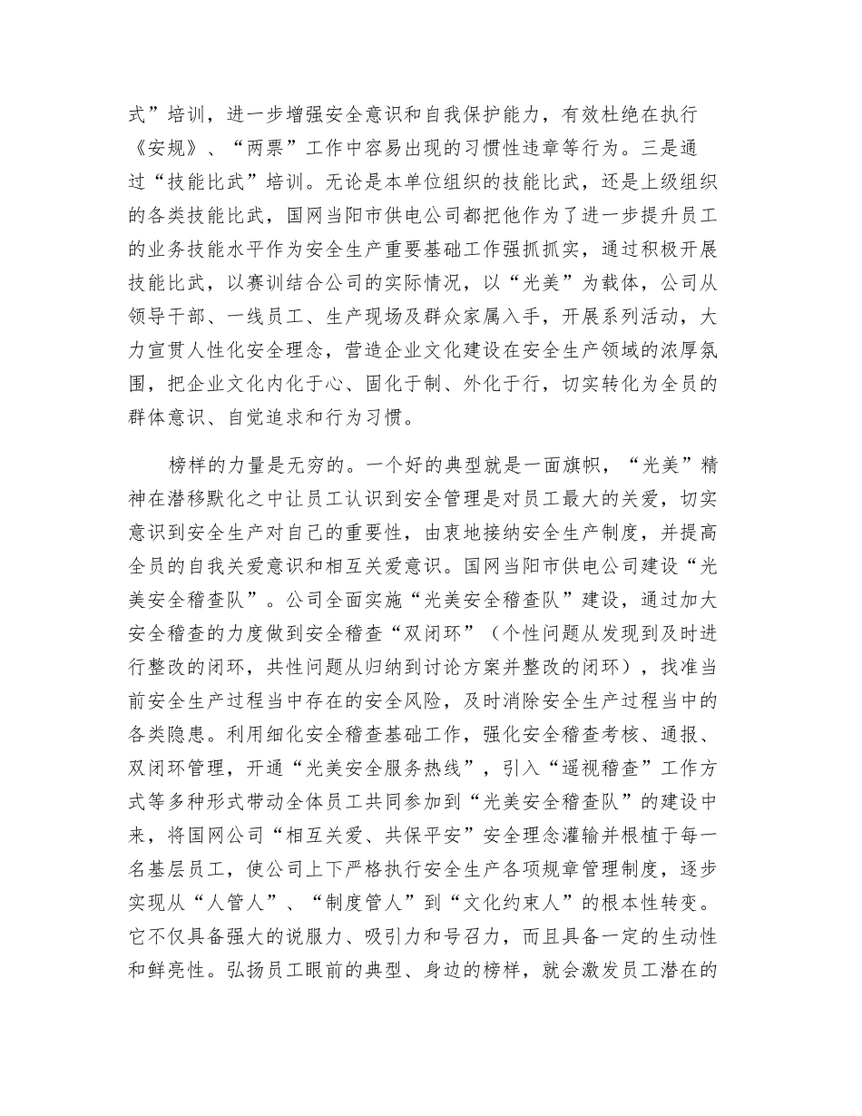 国网当阳供电公司安全生产标准化机制探索_第3页