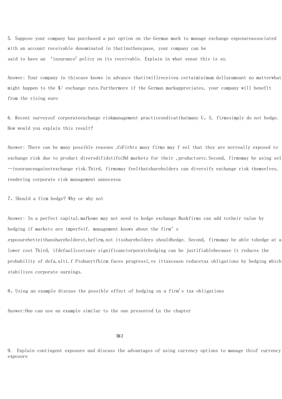 国际财务管理课后习题答案chapter_第2页