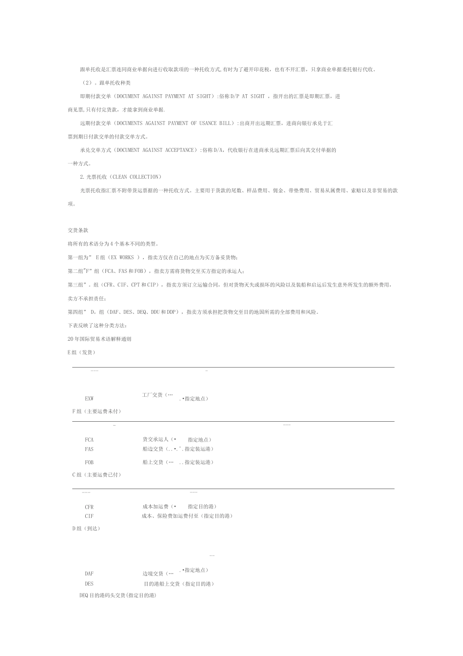 国际贸易的付款方式及交货条款_第2页