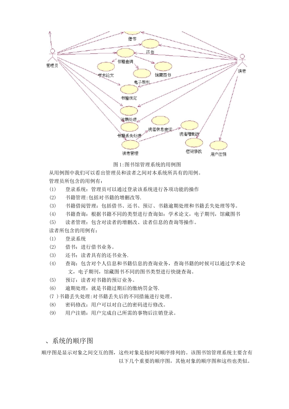 图书管理系统uml建模_第3页